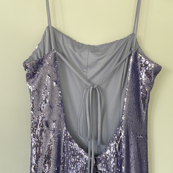 Charlotte sequence gown. Brand new sold out sexy backless gown in lavender. - Picture 7 of 9